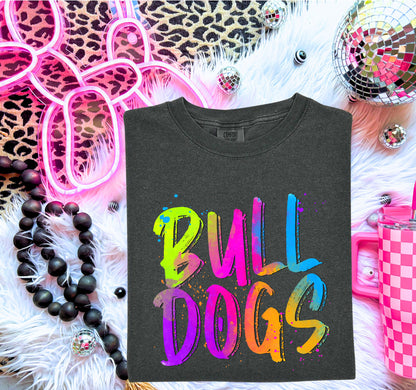 NEON MASCOTS Bulldogs