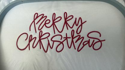 Merry Christmas Whimsical Hand Lettered 5" & 11" Included [DST]