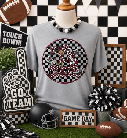CHEERLEADER BAG TAGS - MAROON BUNDLE