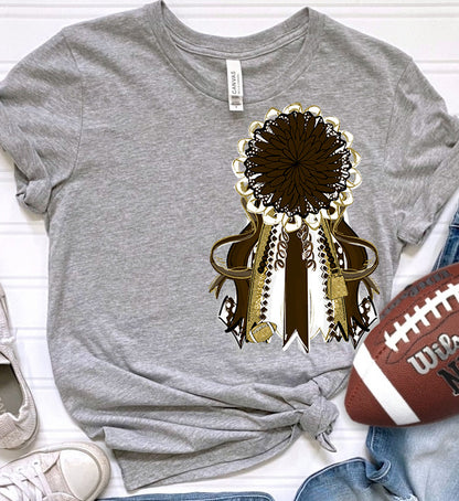 Mums the Word - Homecoming Mum - BROWN GOLD