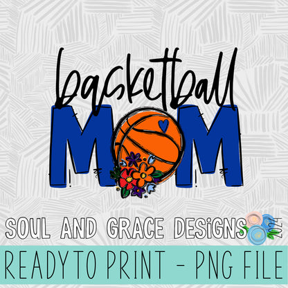 Basketball Mom Team Go