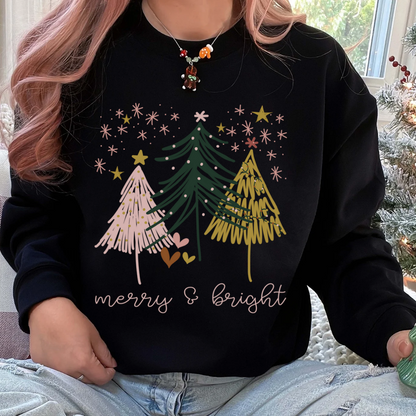 Merry and Bright Boho Trees