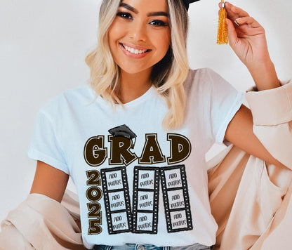 2026 GRAD FILM STRIP BROWN