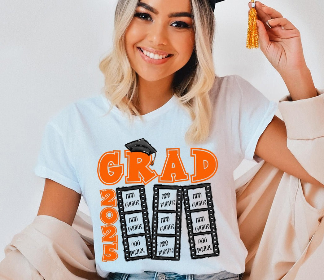 2026 GRAD FILM STRIP ORANGE