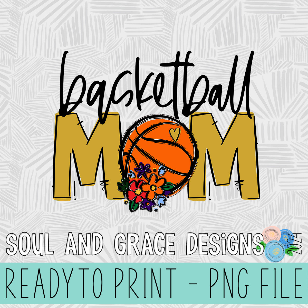 Basketball Mom Team Go