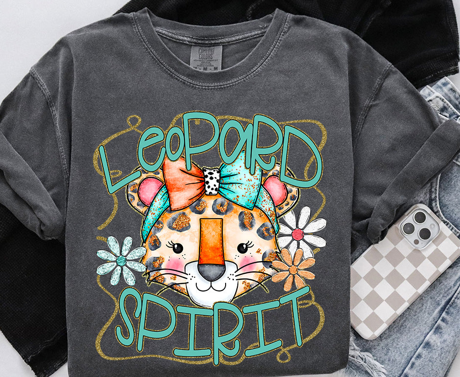 FUNKY RETRO SPIRIT LEOPARD