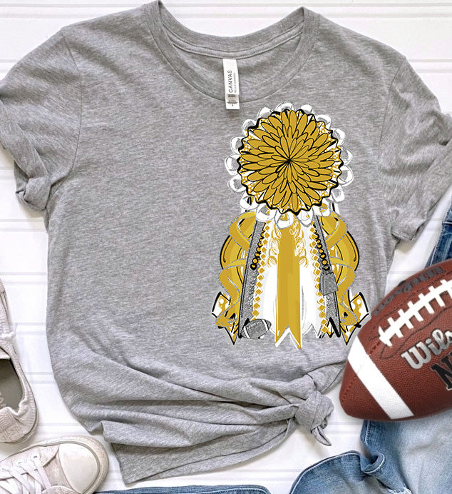 Mums the Word - Homecoming Mum -  VEGAS SILVER