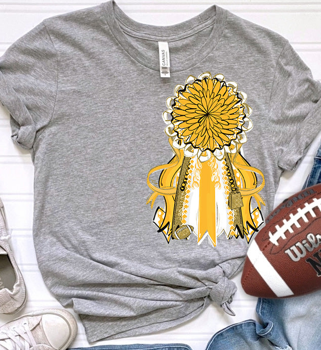 Mums the Word - Homecoming Mum -  YELLOW GOLD