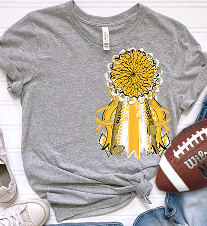 Mums the Word - Homecoming Mum -  YELLOW GOLD