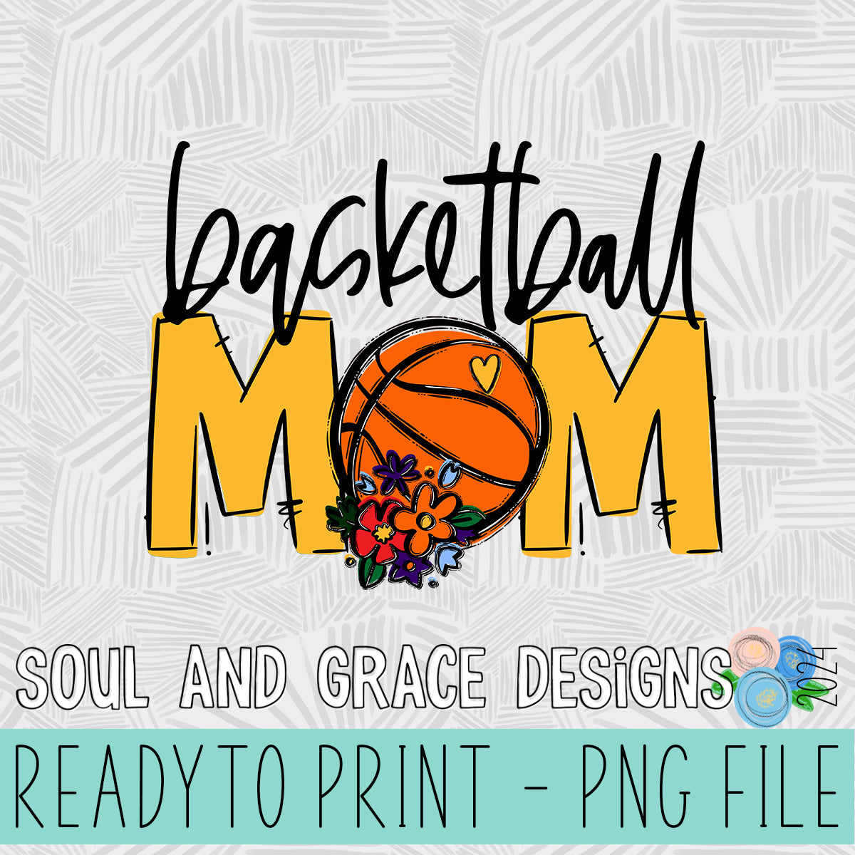 Basketball Mom Team Go