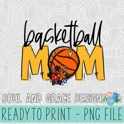 Basketball Mom Team Go