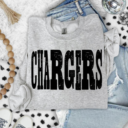 MIXED UP MASCOTS Chargers