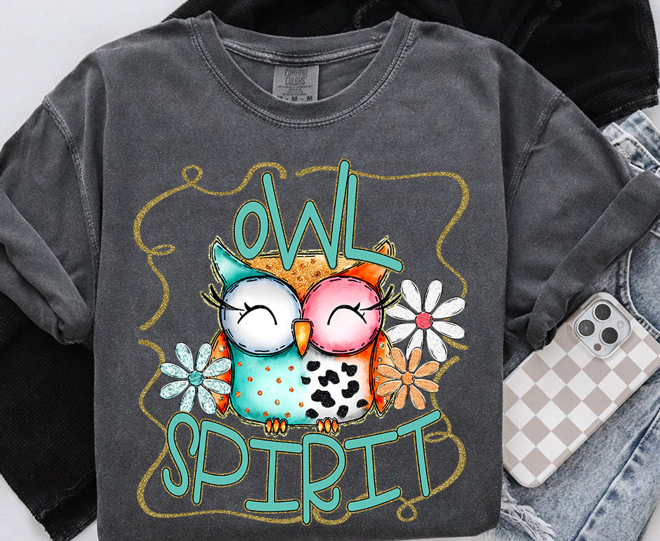 FUNKY RETRO SPIRIT OWL
