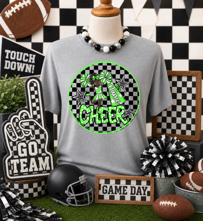 CHEERLEADER BAG TAGS - LIME BUNDLE