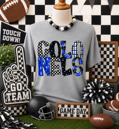GAME DAY MASCOTS - BLUE - CHOOSE YOUR MASCOT