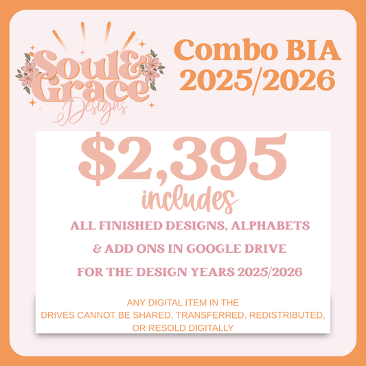 BUY IT ALL 2025/2026 COMBO YEAR DRIVE