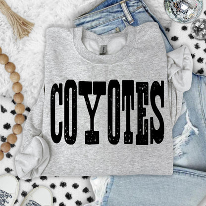 MIXED UP MASCOTS Coyotes