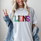 Lions Faux Applique