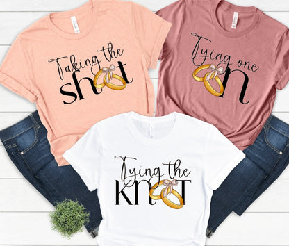 Tying the Knot Bridal Party Bachelorette Set