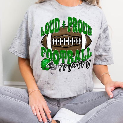 Loud & Proud Football [BLANK - ADD A NAME] - Green