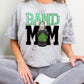 Faux Stitched Band Mom - Green