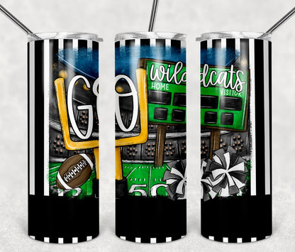 GO Football Tumbler Black