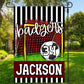 Team Spirit Soccer Garden Flag MAROON