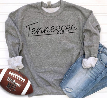 Hand Lettered Tennessee