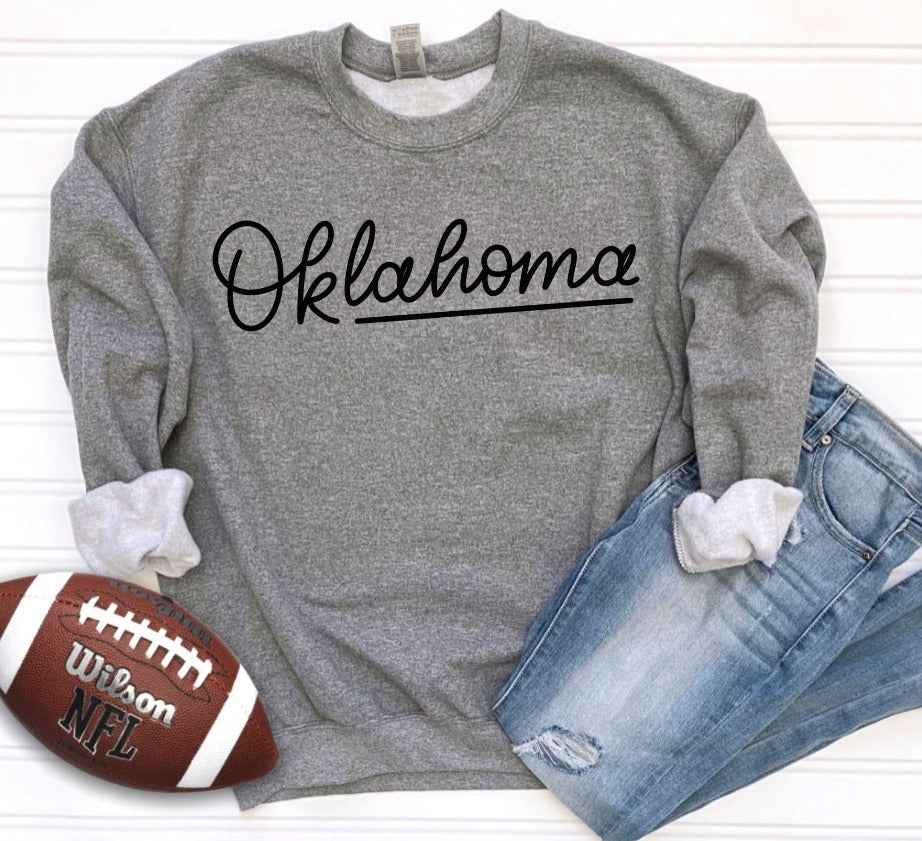 Hand Lettered Oklahoma