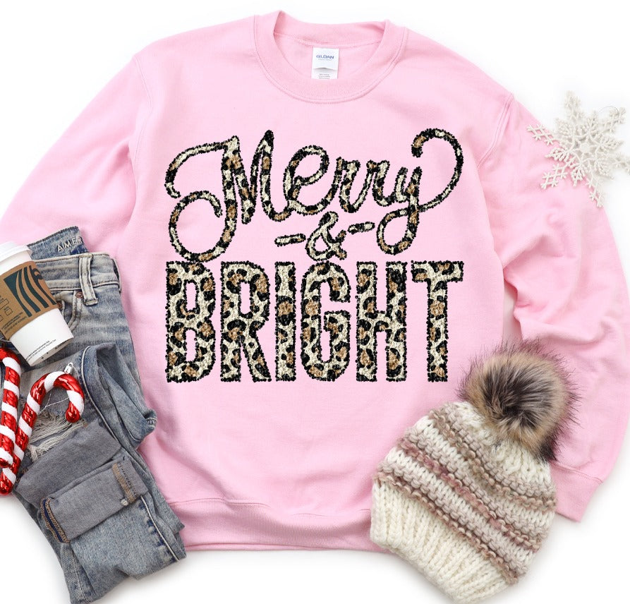 Merry & Bright Leopard Sequins