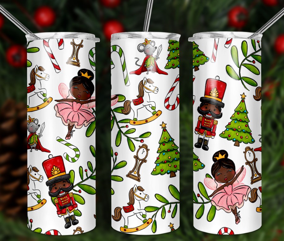 Nutcracker Tumbler Wrap - 3 Skin Tones Included