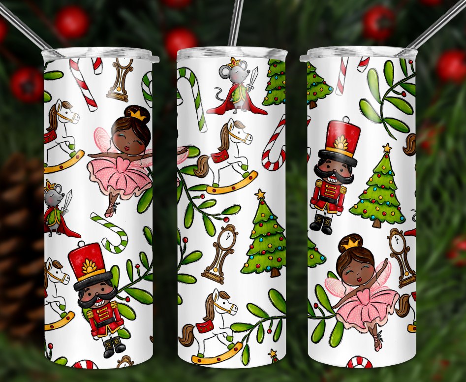 Nutcracker Tumbler Wrap - 3 Skin Tones Included