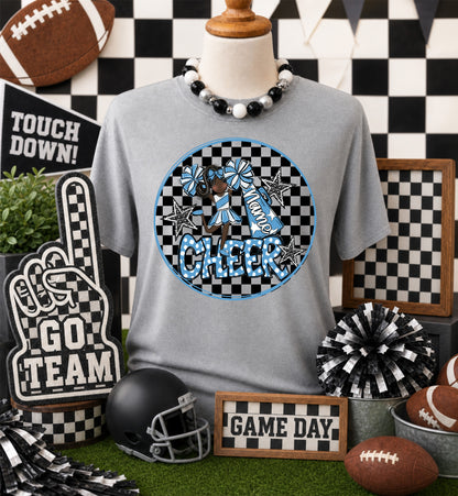 CHEERLEADER BAG TAGS - LIGHT BLUE BUNDLE