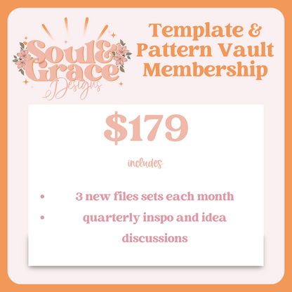 Template & Pattern Vault Membership