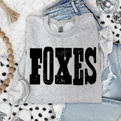 MIXED UP MASCOTS Foxes