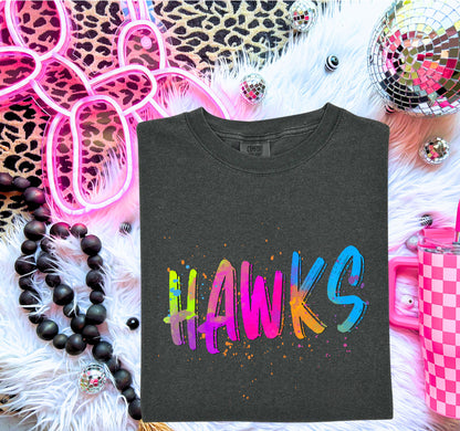 NEON MASCOTS Hawks
