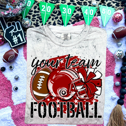 STARS FOOTBALL CRIMSON