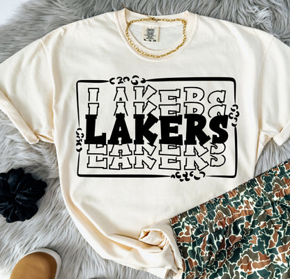 STACKED MASCOTS Lakers