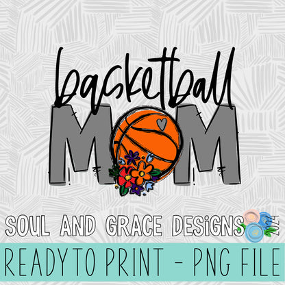 Basketball Mom Team Go