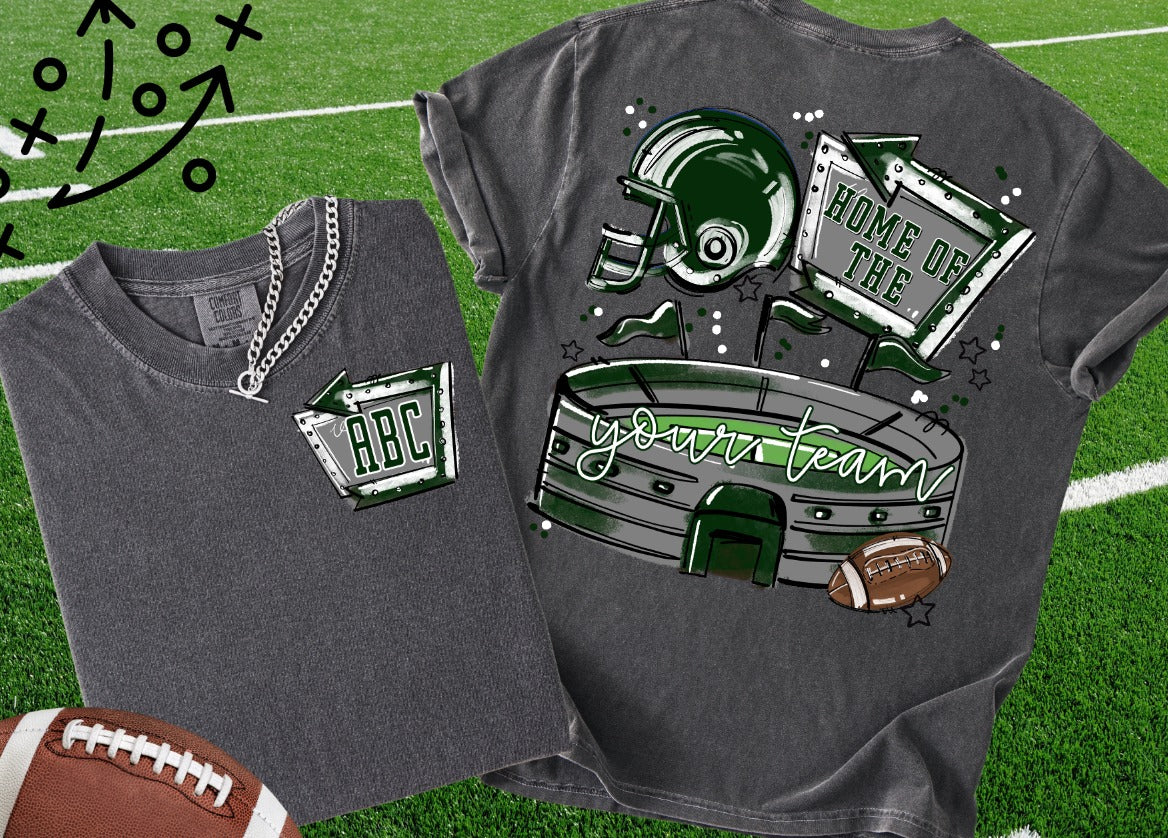 HOME OF THE STADIUM MASCOT CUSTOM
