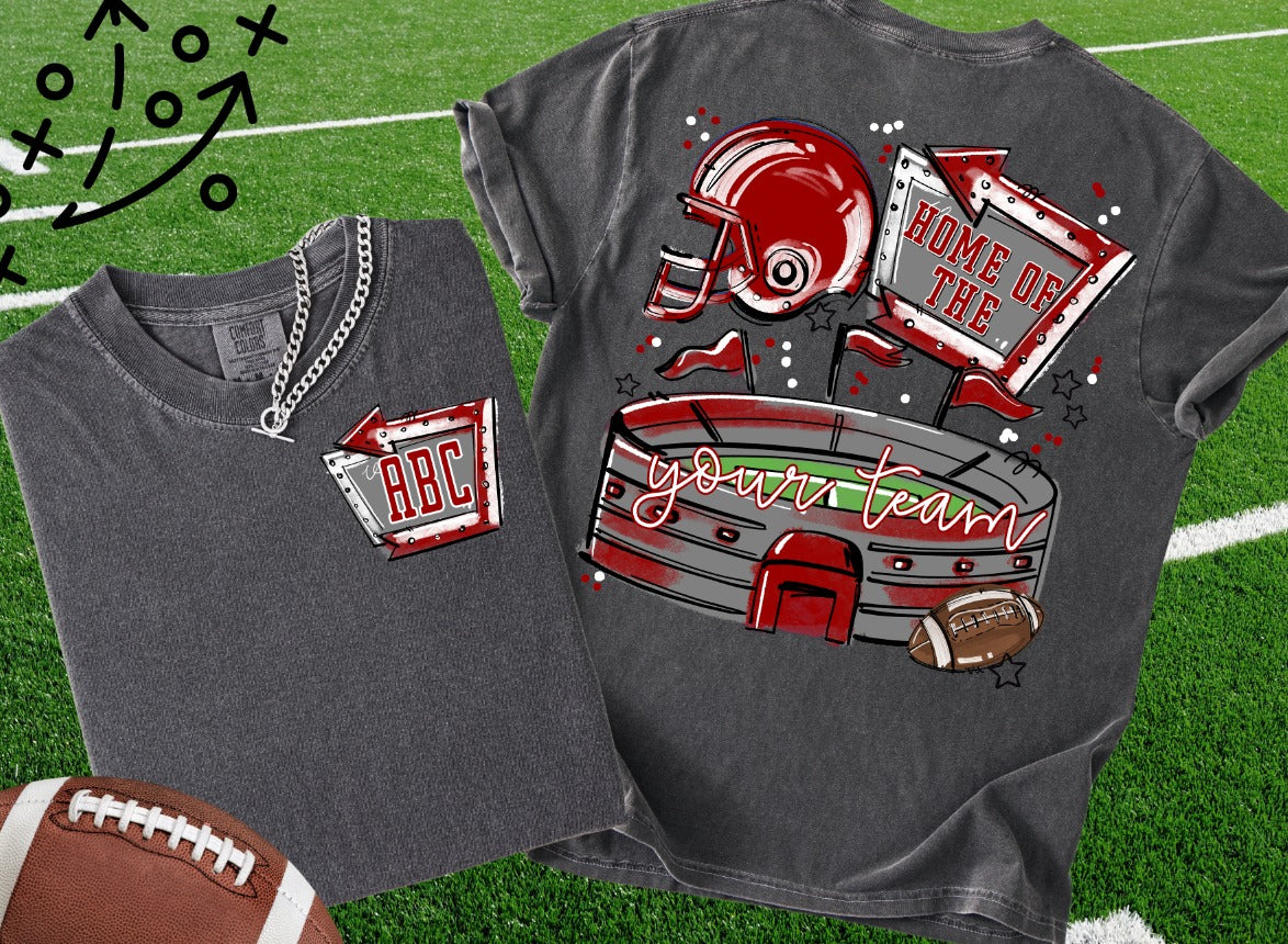 HOME OF THE STADIUM MASCOT CUSTOM