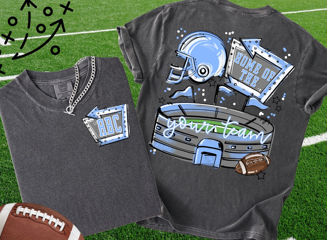 HOME OF THE STADIUM MASCOT CUSTOM