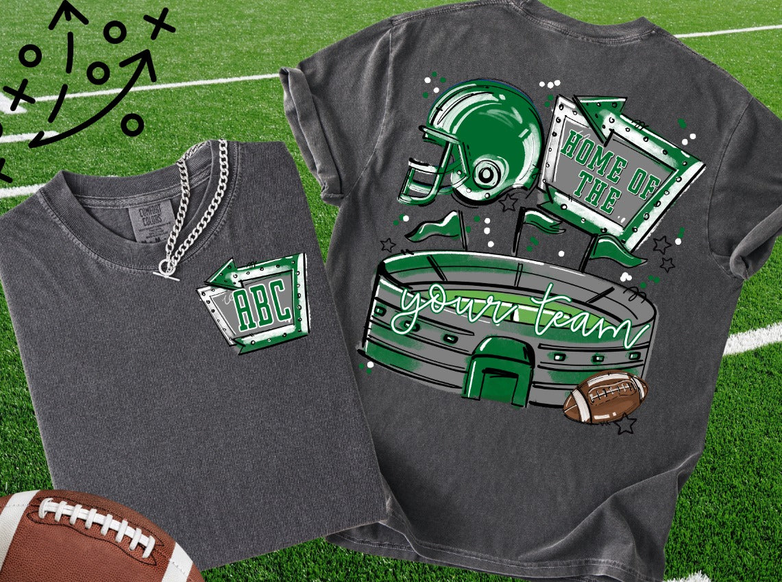 HOME OF THE STADIUM MASCOT CUSTOM