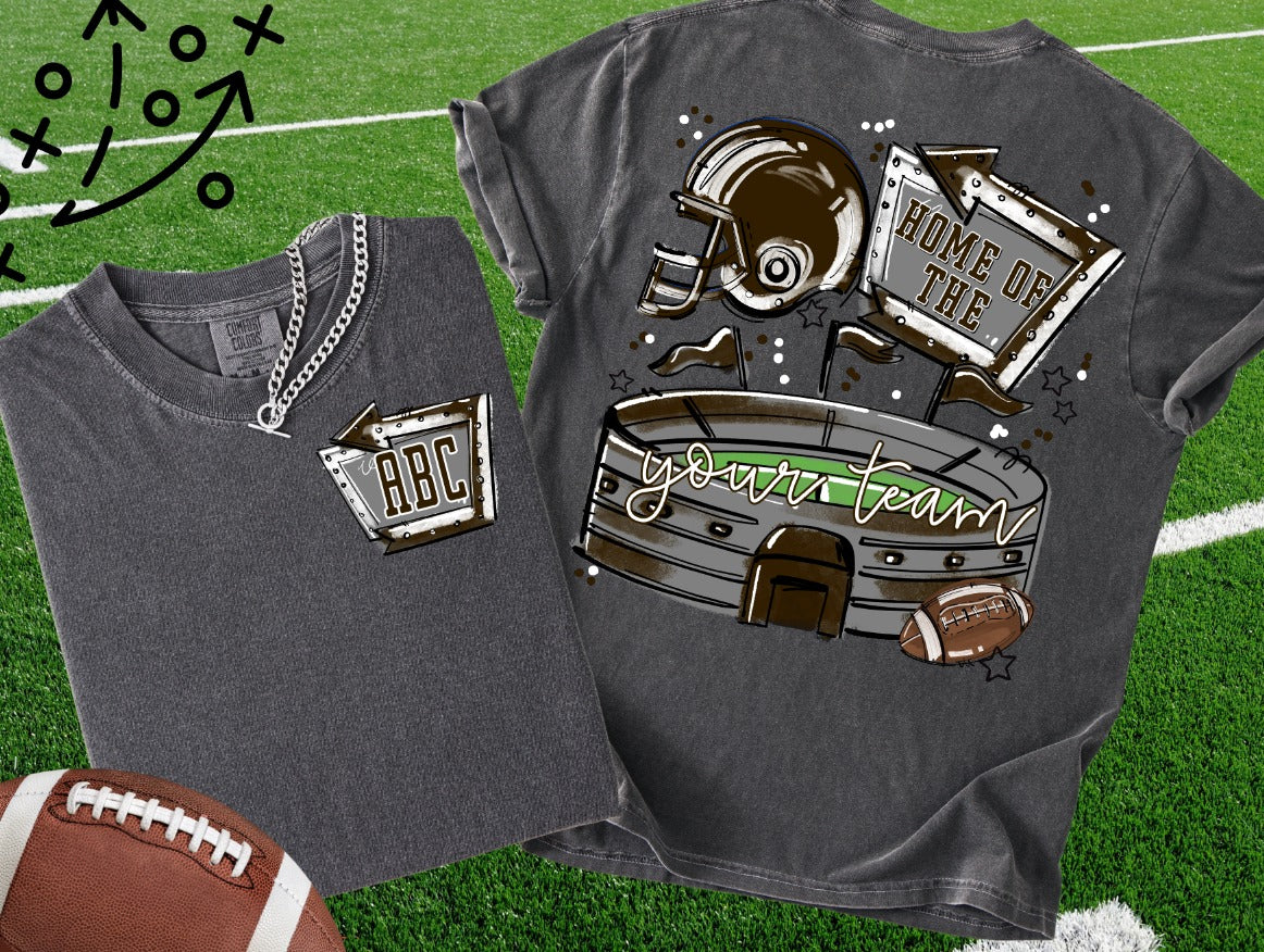 HOME OF THE STADIUM MASCOT CUSTOM