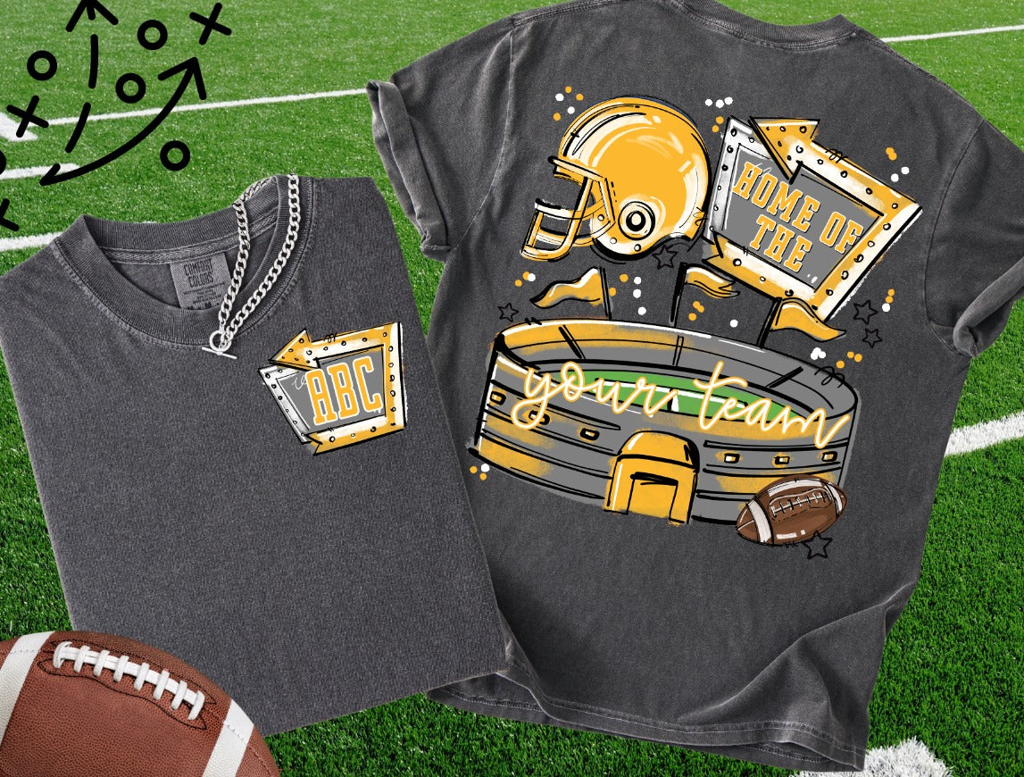 HOME OF THE STADIUM MASCOT CUSTOM