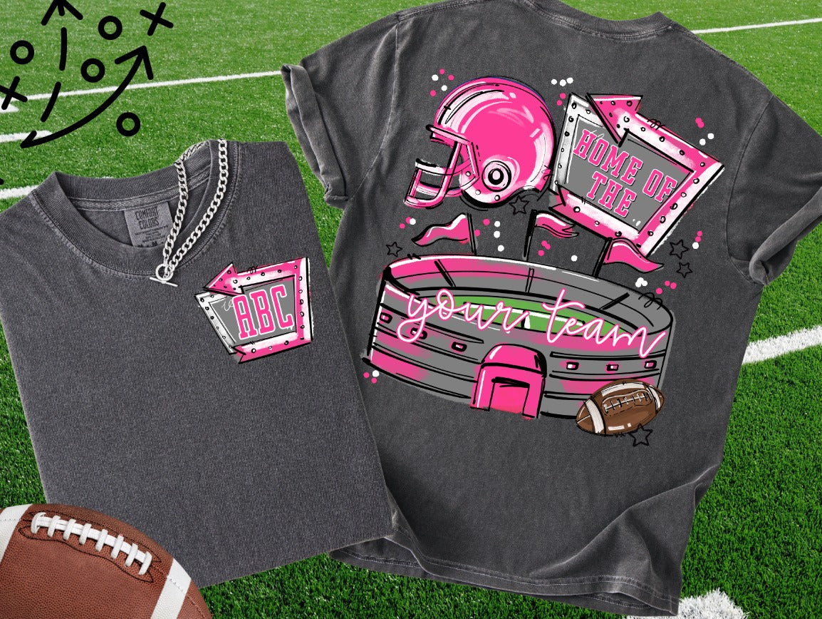 HOME OF THE STADIUM MASCOT CUSTOM