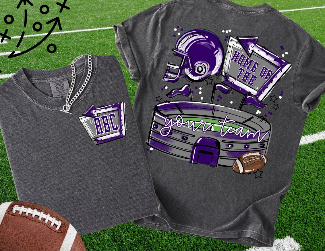 HOME OF THE STADIUM MASCOT CUSTOM