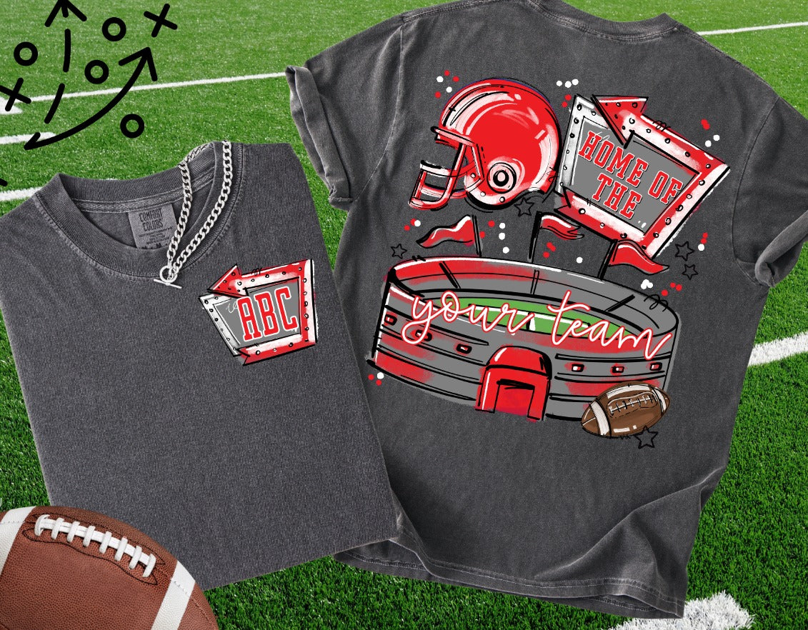 HOME OF THE STADIUM MASCOT CUSTOM