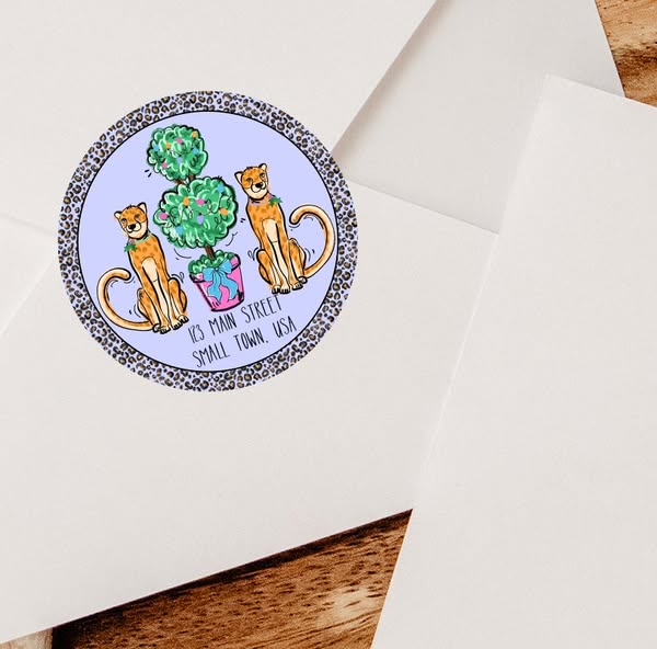 MAHJONG LABELS AND ORNAMENTS CIRCLE TWO