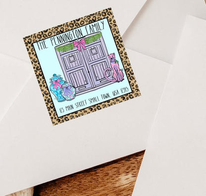 MAHJONG LABELS AND ORNAMENTS SQUARE ONE